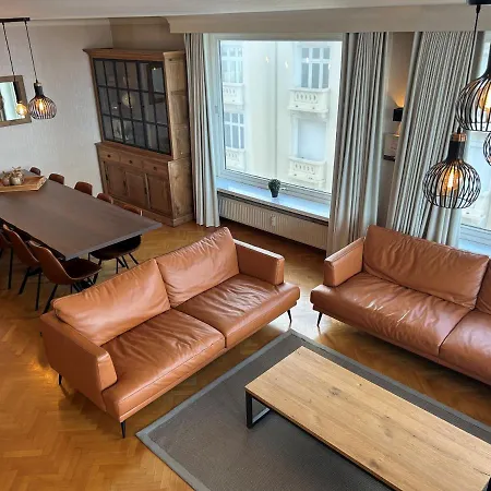 Bel Air - Stylish And Spacious With Stunning Sea View T27 아파트 오스텐드